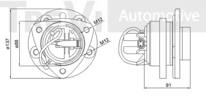 TREVI AUTOMOTIVE WB1104