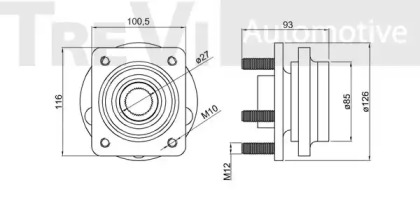 TREVI AUTOMOTIVE WB1116