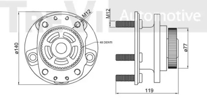 TREVI AUTOMOTIVE WB1118