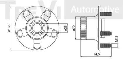 TREVI AUTOMOTIVE WB1123