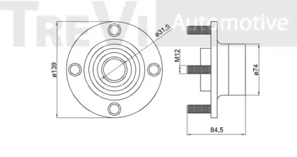 TREVI AUTOMOTIVE WB1133