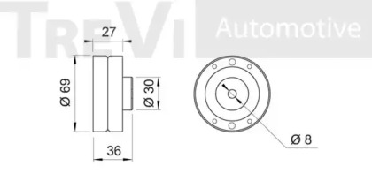 TREVI AUTOMOTIVE TD1033