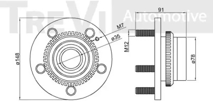 TREVI AUTOMOTIVE WB1135