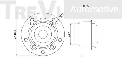 TREVI AUTOMOTIVE WB1148