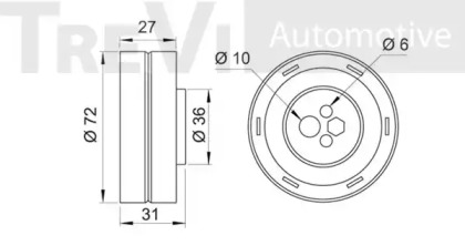 TREVI AUTOMOTIVE TD1036