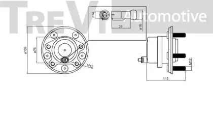 TREVI AUTOMOTIVE WB1161