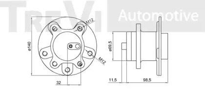 TREVI AUTOMOTIVE WB1164