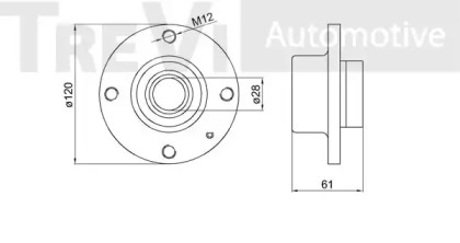 TREVI AUTOMOTIVE WB1170