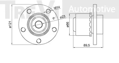 TREVI AUTOMOTIVE WB1175