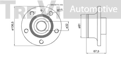 TREVI AUTOMOTIVE WB1178