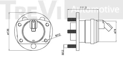 TREVI AUTOMOTIVE WB1184