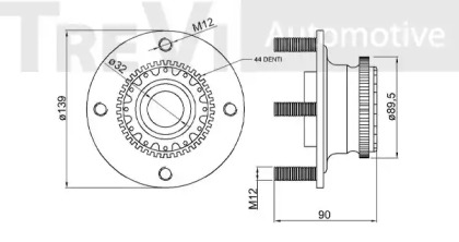 TREVI AUTOMOTIVE WB1188