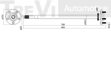 TREVI AUTOMOTIVE WB1192