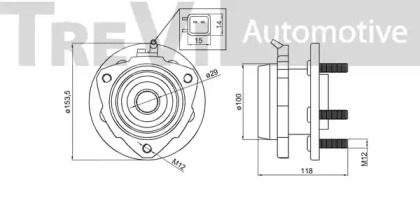 TREVI AUTOMOTIVE WB1195