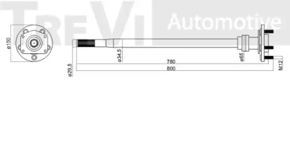 TREVI AUTOMOTIVE WB1197