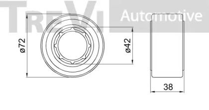 TREVI AUTOMOTIVE WB1255