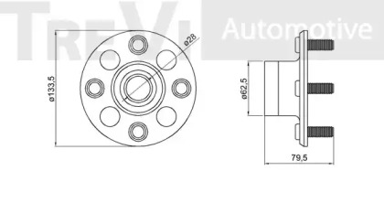 TREVI AUTOMOTIVE WB1267