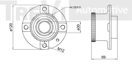 TREVI AUTOMOTIVE WB1309