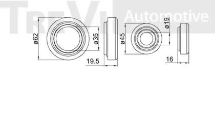 TREVI AUTOMOTIVE WB1332