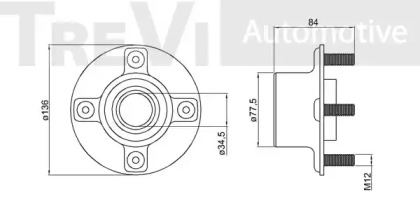 TREVI AUTOMOTIVE WB1344