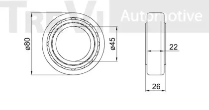 TREVI AUTOMOTIVE WB1357