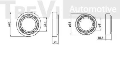 TREVI AUTOMOTIVE WB1417