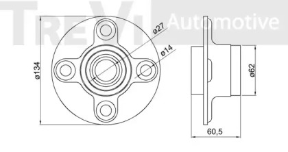 TREVI AUTOMOTIVE WB1434