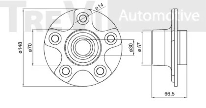 TREVI AUTOMOTIVE WB1436