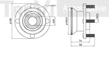 TREVI AUTOMOTIVE WB1453