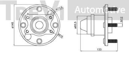 TREVI AUTOMOTIVE WB1454