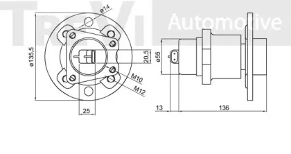 TREVI AUTOMOTIVE WB1465