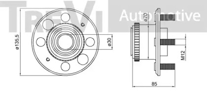 TREVI AUTOMOTIVE WB1475