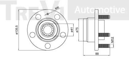 TREVI AUTOMOTIVE WB1533