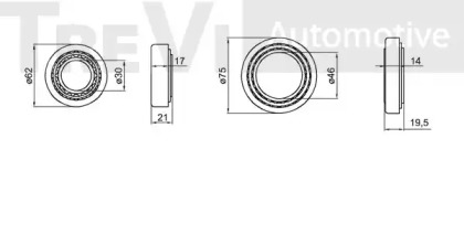 TREVI AUTOMOTIVE WB1534