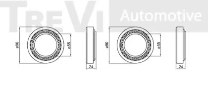 TREVI AUTOMOTIVE WB1536