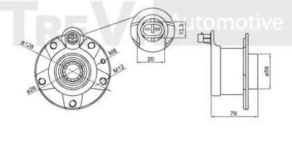 TREVI AUTOMOTIVE WB1540