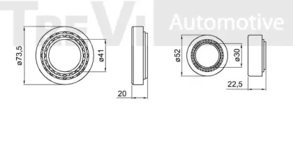 TREVI AUTOMOTIVE WB1541