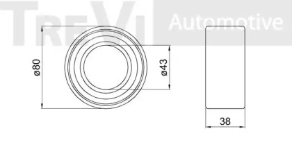 TREVI AUTOMOTIVE WB1554