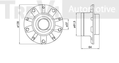 TREVI AUTOMOTIVE WB1556