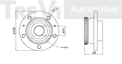 TREVI AUTOMOTIVE WB1558