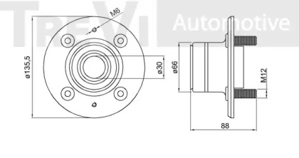 TREVI AUTOMOTIVE WB1562