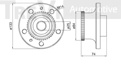 TREVI AUTOMOTIVE WB1568