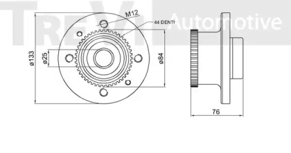 TREVI AUTOMOTIVE WB1570