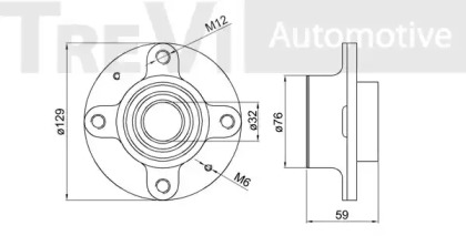 TREVI AUTOMOTIVE WB1581