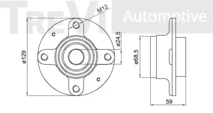 TREVI AUTOMOTIVE WB1584