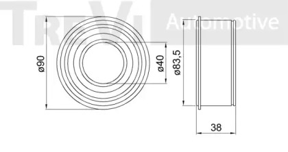 TREVI AUTOMOTIVE WB1596