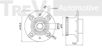 TREVI AUTOMOTIVE WB1606