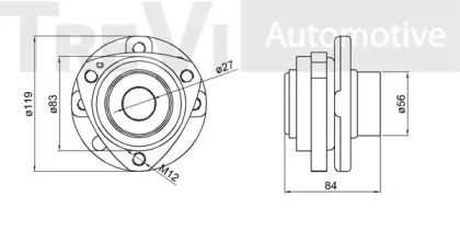 TREVI AUTOMOTIVE WB1608