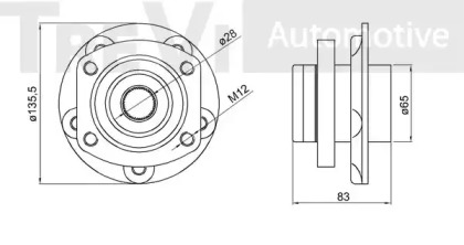 TREVI AUTOMOTIVE WB1622