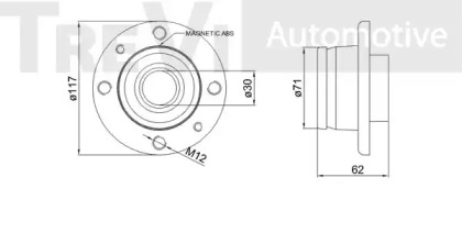 TREVI AUTOMOTIVE WB1634